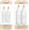 Sweet Sugarbelle Cookie Icing Bottles - 4 Ounce & 8 Ounce Squeeze Bottles with Couplers and Stainless Steel Tips