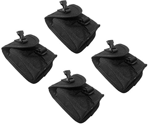 MagiDeal 4 Stücke Tauchen gürtel Tauchgürtel Gurt Ersatz Gewicht Gürtel Tasche, Schwarz