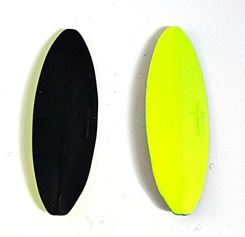 Praesten UL Forellenblinker 4,5g - Inlineblinker, Praesten Farbe:Black/Yellow