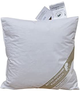Betten Hofmann Kopfkissen 45x45 cm 150 g Neue Daunen Daunenkissen Kleinkissen Nackenkissen