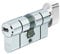 Abus Cylindre à Bouton KD6PSN Z50/K50 mm Bkn, Nickelé