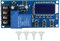 Ladesteuerungsmodul DC 6V-60V Batterie Lithiumbatterie Lade- und Entladeschutzkarte Steuert automatisch das LCD-Display(XY-L30A)