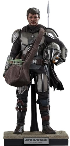 Hot Toys Mandalorian und Grogu Set 1:6 – The Mandalorian Gray