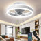 Wildcat Deckenventilator mit Beleuchtung, LED Deckenlampe mit Ventilator 48W Deckenleuchte, 3 Farbtemperatur (3000-6500K) & 6 Geschwindigkeiten Ventilatorlicht, Leise Deckenventilator Licht…