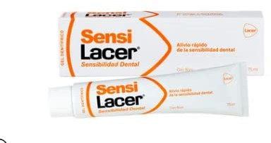 LOGAN Pasta de dientes con flúor, que ayuda a reducir la hipersensibilidad dental LACER Sensi 75 ml.