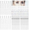 Glitzersteine Selbstklebend Temporäre Tattoos Glitzer Gesicht Strasssteine Kristall-Aufkleber für Schminke Parties 668 Stück