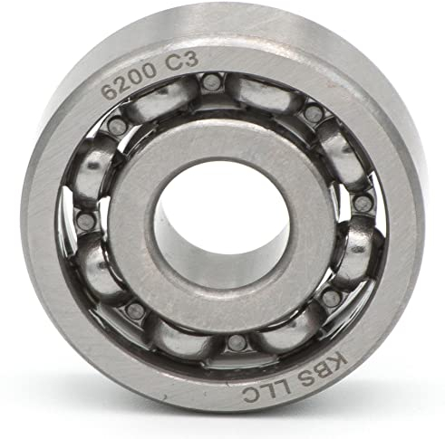 Parts and Parts Rillenkugellager 6200 c3, 10x30x9mm, DIN 625 ISO 15, Hochgeschwindigkeits-Radiallager, reibungsarm, leichtgängig, ideal für Fahrzeuggetriebe und Industriemaschinen