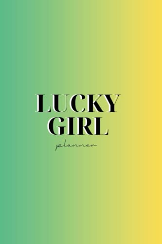 Lucky girl planner: Personal planner, Undated planner