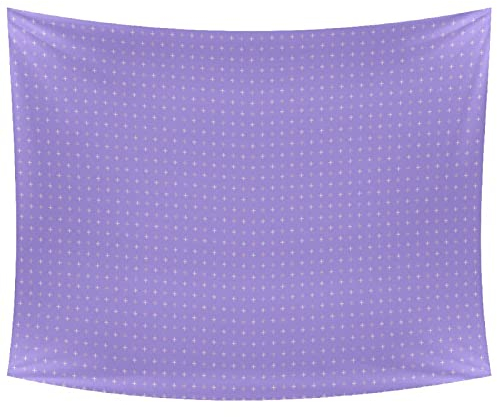 Wandteppich Wandbehang für Zimmer, Flieder plus Muster