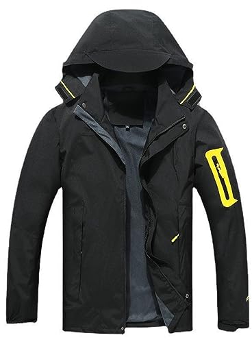 Generisch windbreaker herren snowboard jacke männer anorak herren winter herren outdoorjacke winterjacke herren mit kapuze arbeitsjacke herren wasserdicht outdoor jacke the deal