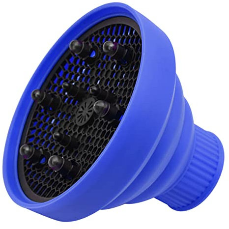 WOONEKY Silicone Windshield Hair Dryer Diffuser Attachment for Wavy Curly Hair Blow Dryer Cover