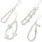 4 Stück Handy Lanyard, Perlen Handy Kette, Lanyard Handschlaufe Handgelenkschlaufe, Handyanhänger, Handy Kette Perlen, Telefon-Kettenriemen, Telefonkette Schlüsselanhänger