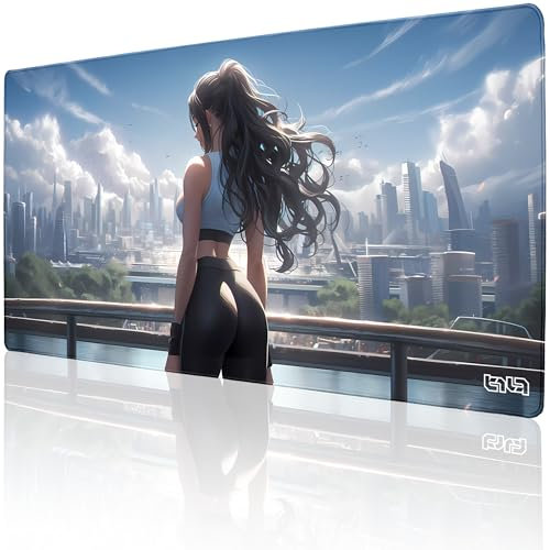 Tilt Schreibtischunterlage 100x50 cm Gaming Mauspad XXL | Rutschfester Mousepad Groß für Schreibtisch und PC Gadgets | Wasserdichter Desk Mat (Stealing the Spotlight)