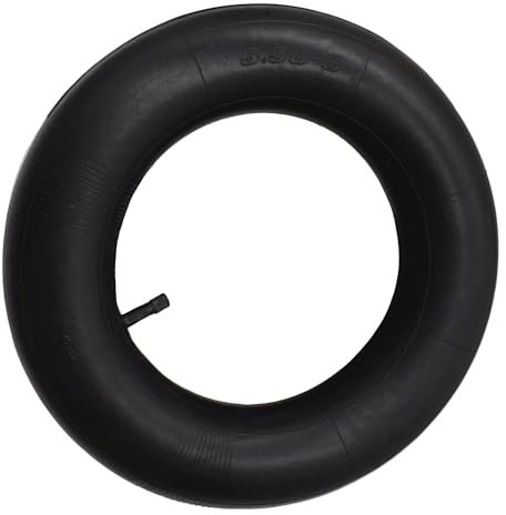 QsEzDo 3.50-8 inch Inner Tube (1-Pack), with TR13 Straight Valve Stem, work for 3.50-8 inch Tire onto Dual-Wheel Home Utility Yard Wheelbarrow Garden Cart, and more