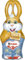 kinder Schokolade Osterhase Milky Caramel - 1x 110g | Schokoladengeschenk | Schokoladenhase | Osterschokolade | Ostergeschenk für Kinder und Erwachsene