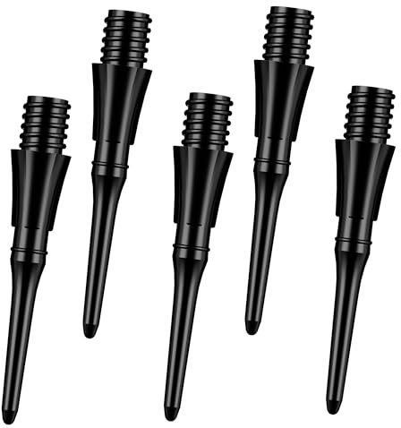 MageRabbit 100 Stück Kunststoff-Dart-Spitzen, 2BA-Gewinde, weiche Dart-Spitzen