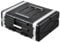 VEVOR 4U-Rack-Gehäuse, 489mm Tiefe, Server-Rack-Schrank mit ABS-Konstruktionsgriff, Butterfly-Drehverschlüssen, abnehmbaren Vorder- & Rückwänden, für Verstärker, Mischpulte, Mikrofon-Empfänger