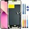 Foufinin Ersatzbildschirm für iPhone 13 Pro Max für iPhone 13 Pro Max Bildschirm Ersatz A2641 A2643 A2644 A2645 A2484 LCD Display Touch Digitizer Montage mit Werkzeugen Schwarz