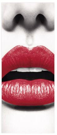 Türtapete 3D Selbstklebend TürPoster Abstrakte Frau B90 x H200cm 3D Türaufkleber Fototapete Türfolie Abnehmbar Wandtapete PVC Wasserdichte Schlafzimmer Türaufkleber