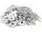 Tile Backer Board Screws and Washers Kit - 100 PCS 3.5x30mm Screws with 100 PCS 35mm Metal Washers for Insulation, Cement Board, Shower Pan Installation（4-Hole Washer）
