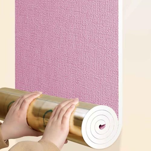 YWQJL Wandpaneele Gepolstert Kinderzimmer Wand Wandkissen Selbstklebend Kinderzimmer Wall Panels Paneele Wandschutz Schlafzimmer Wandschutz Bett Wandpolster,5m*50cm+9mm(*7)