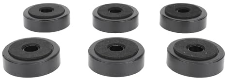 FILFEEL Speaker Isolation Feet 40PCS – Plastic & Sponge -Vibration Pads for Bookshelf Speakers, Amplifiers, Turntables and CD DVD Players – 48mm X 15mm Shock Absorbing Feet Mats