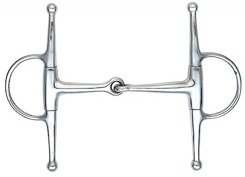 Shires Olivenkopftrense mit voller Wange, 11,4 cm