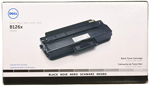 Original Dell B1260dn/1265dnf/1265dfw Standard Capacity Black Toner - Kit ca. 1.500 Seiten, schwarz