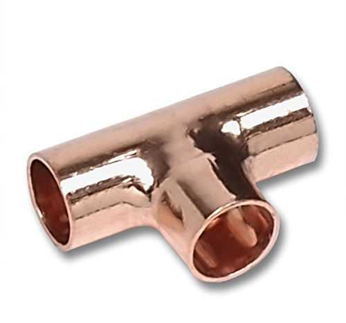 sanha 5130 cuivre Té 28 mm, lot de 5