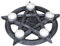 Nemesis Now Teelichthalter Pentagramm 32cm grau