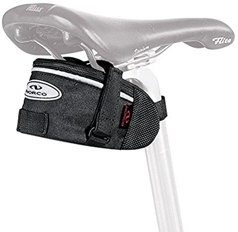 Norco Ottawa Satteltasche Mini, Schwarz, 7 x 7 x 14 cm, 0.4 Liter, 0230E
