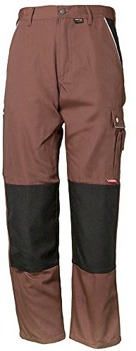 Planam Herren Canvas Bundhose Canvas 320 Größe 56 in braun/schwarz (1er Pack)