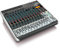 Mezclador Behringer XENYX QX2222USB Premium de 22 entradas y 2/2 buses con preamplificadores de micrófono y compresores XENYX, procesador Klark Teknik Multi-FX, opción inalámbrica e interfaz USB/audio