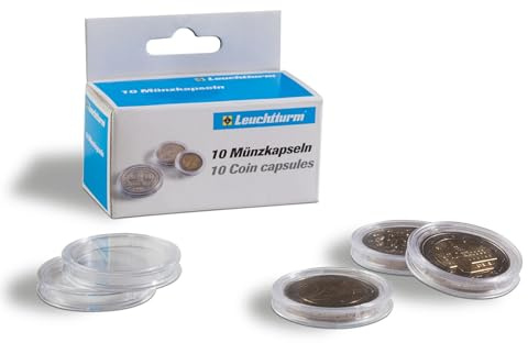 Leuchtturm Münzkapseln Innendurchmesser 33 mm
