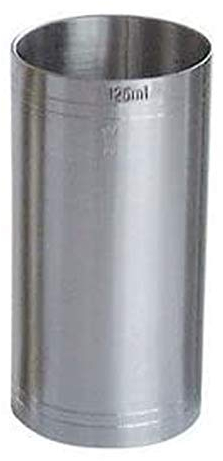 125ml Stainless Steel Pub Wine Thimble Jigger Shot Measure