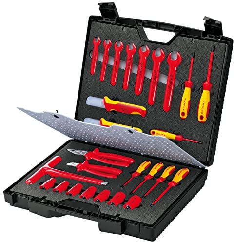 KNIPEX Standardkoffer 26-teilig 385 mm, 98 99 12