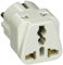 CVID BA-9N Nutzer Universal 2-in-1 schukostecker Netzteil Typ E/F für Deutschland, Frankreich, Europa, Russia & mehr - RoHS konform - CE zertifiziert