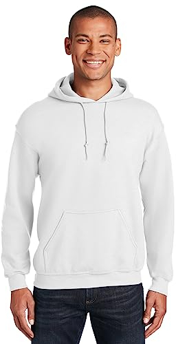 Gildan Herren Sweatshirt, Weiß, XL