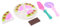 FLYPOP'S - Dinette Gateau - Jeu d'Imitation - 010221 - Multicolore - Plastique - Cuisine - Aliment - Jouet Enfant - Anniversaire - 38,5 cm x 25,5 cm - À Partir de 3 Ans