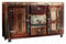 MASSIVMOEBEL24.DE | FREEZY massives Sideboard #07 - Mehrfarbig, lackiert | aus Altholz | 3 Schubladen - 2 Türen | 40x150x90cm | Kommode Tv-Sideboard Wohnzimmer-Schrank