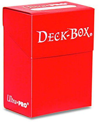 Ultra Pro Deck Box Red w/Bag (81452) - Sammelkartenzubehör