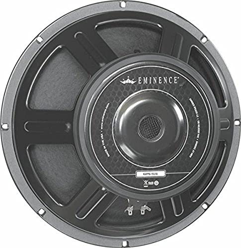 Eminence American Standard Kappa-15LFA 15 Pro Audio Speaker, 600 Watts at 8 Ohms, Black