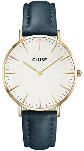 Cluse Damen Armbanduhr Analog Quarz Leder CL18416