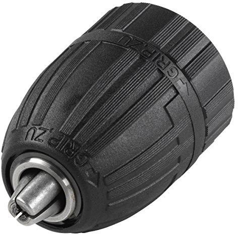 wolfcraft 2642000 mandrin auto-serre diamètre 13 mm argent