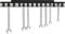 TOOLCRAFT 88 68 92 Alu-Gabel-Ringschlüsselleiste (L x B) 435 mm x 48 mm 1 St.