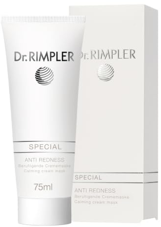 Dr. Rimpler Gesichtsmaske für gestresste gerötete Haut I Pflege-Maske für intensive Feuchtigkeit I SOS Maske, 75ml