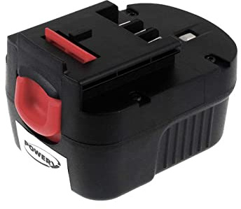 Akku für Black & Decker Akkuschrauber HP12 2000mAh, 12V, NiMH