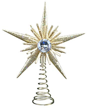 Gold Star Christmas Tree Topper