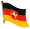 FLAGGENMAE Flaggen Pin Niedersachsen Anstecknadel Fahne Flagge