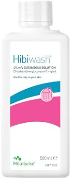 2 X Hibiwash Health Care, 500 ml